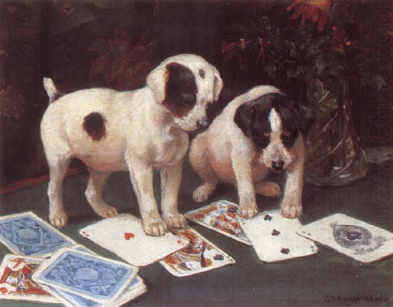 George Rowlandson Poker china oil painting image